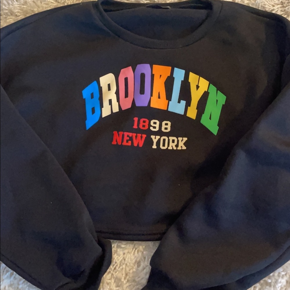 Cropped sweater